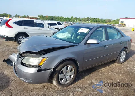 2007 Hyundai Sonata Gls z USA, uszkodzony, nr VIN 5NPET46C47H217036